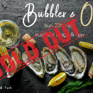 Bubbles & Oyster Trail Sunday 28th April 2024